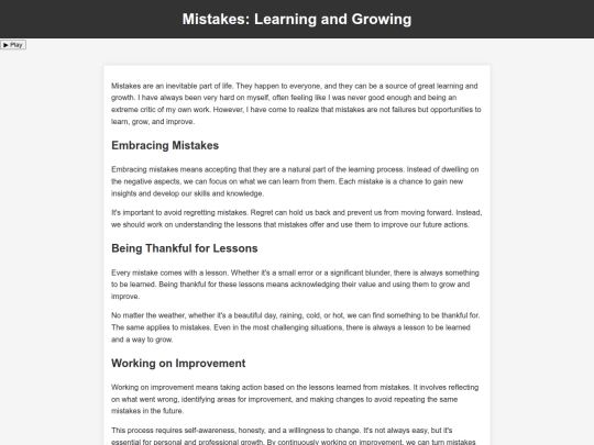 protips/mistakes screenshot