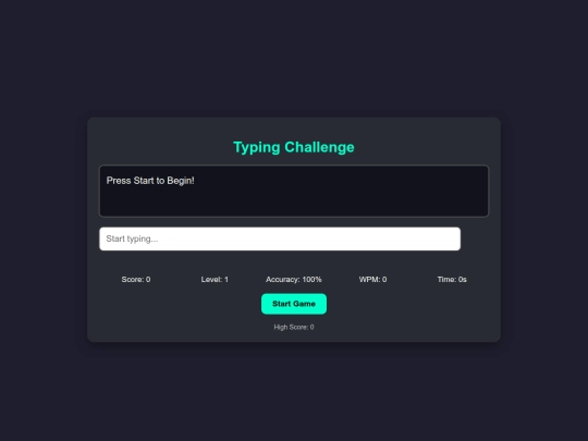 typing screenshot