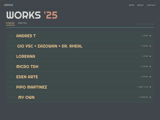 index screenshot