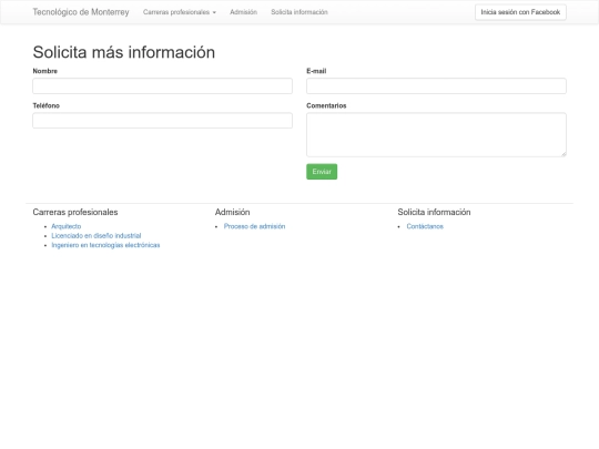 tec/informacion/info screenshot