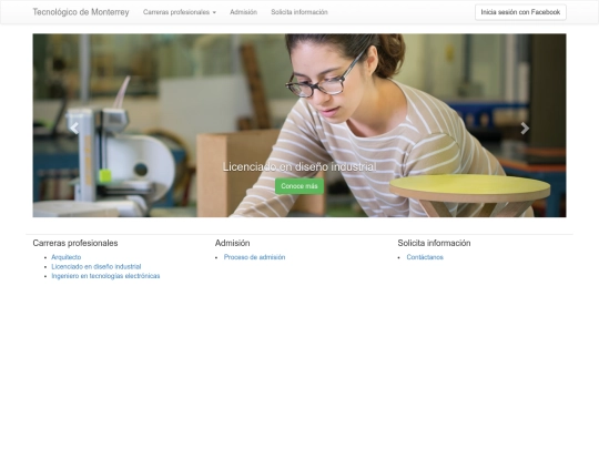 tec/login screenshot