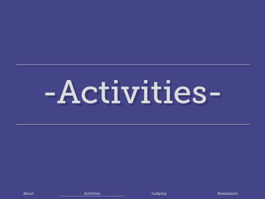 travel/activities screenshot