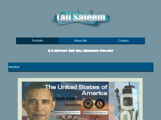 About+Me/BillRedesign screenshot
