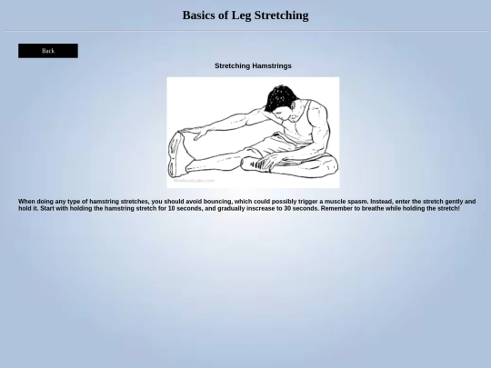 Hamstring screenshot
