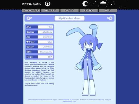 characters/myrtille screenshot