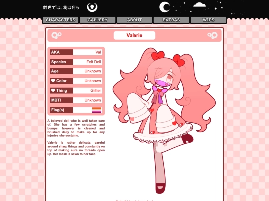 characters/valerie screenshot