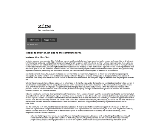 issue1/commune screenshot