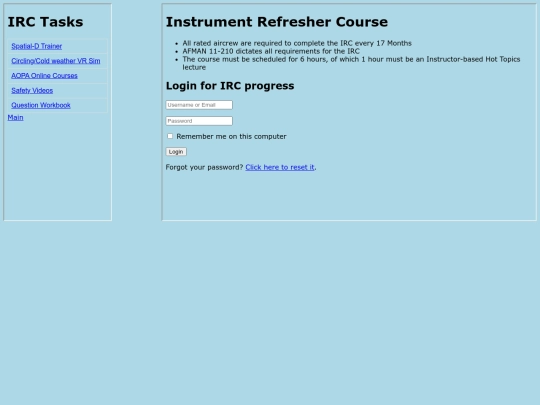 irc screenshot