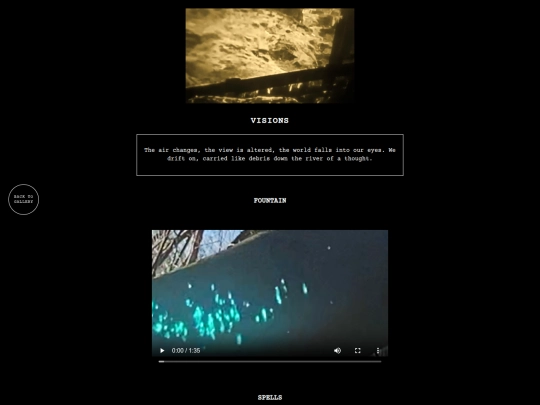 VISIONS screenshot