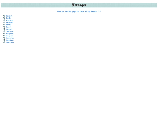 Petpages/landing screenshot