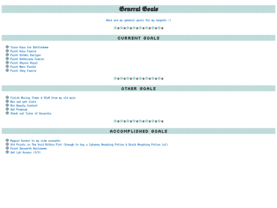 Portfolio/goals screenshot