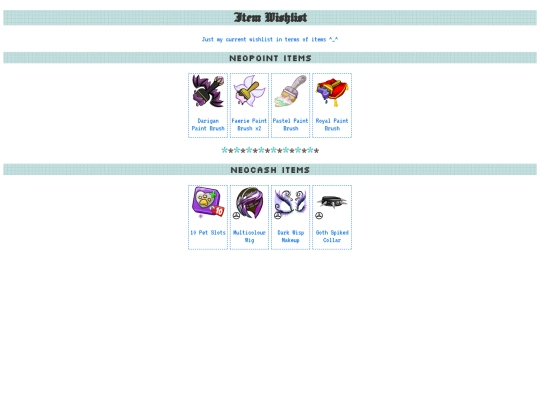 Portfolio/items screenshot