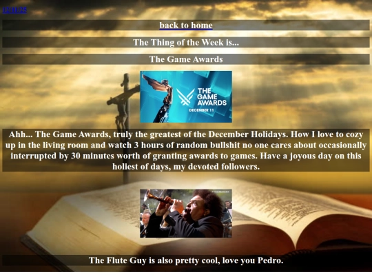 Thing of the Week/Thing of the Week Archives/TOTW_12-11-25 screenshot