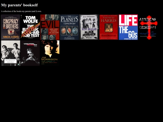 bookshelf screenshot