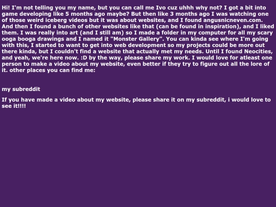 aboutme screenshot