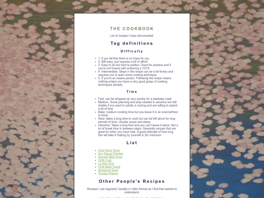 cooking/cookbook screenshot