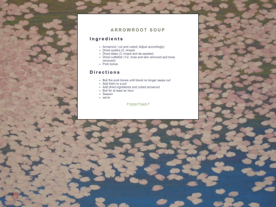 cooking/recipes/arrowroot_soup screenshot