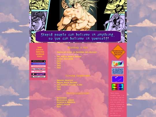 library_resources/about_links screenshot