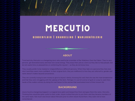 story/mercutio screenshot
