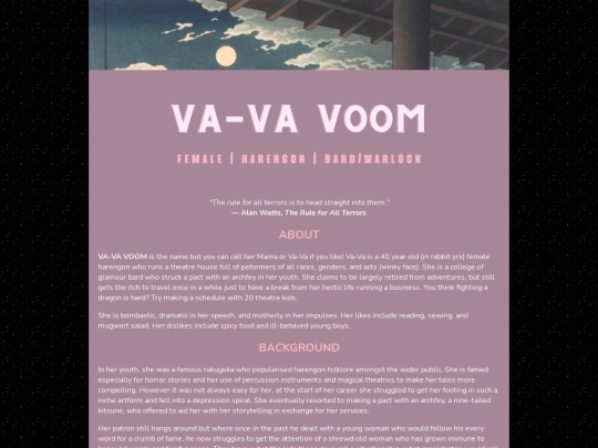 story/vavavoom screenshot