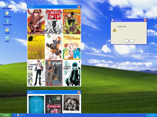 pages/booklist screenshot