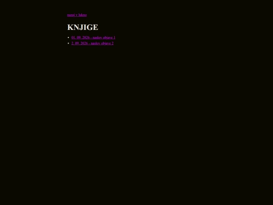 knjige screenshot