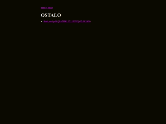 ostalo screenshot