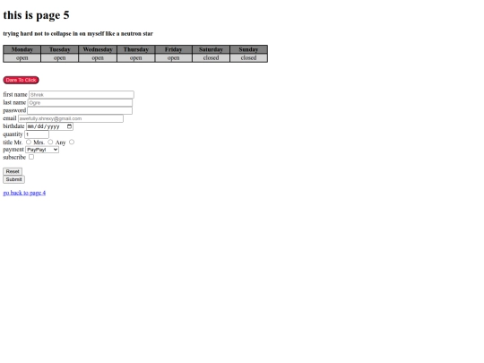 Websites/Test-page5 screenshot