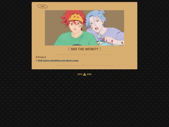 TumblrIndex/TumArc_Sk8TheInfinity screenshot