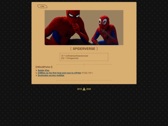 TumblrIndex/TumArc_Spiderverse screenshot