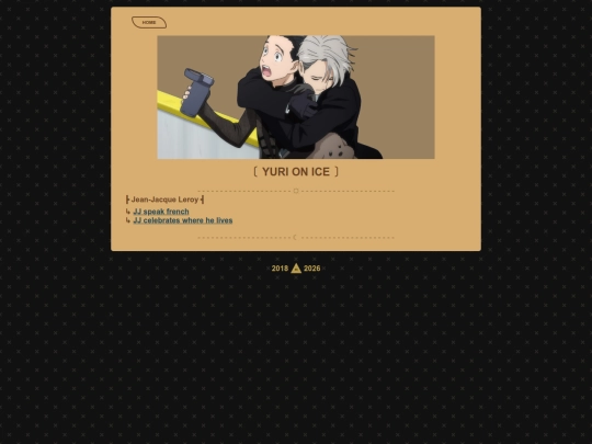 TumblrIndex/TumArc_YuriOnIce screenshot