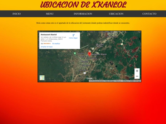 UBICACION screenshot