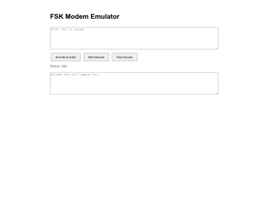 modem screenshot