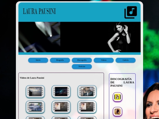 ana/artista/videos screenshot