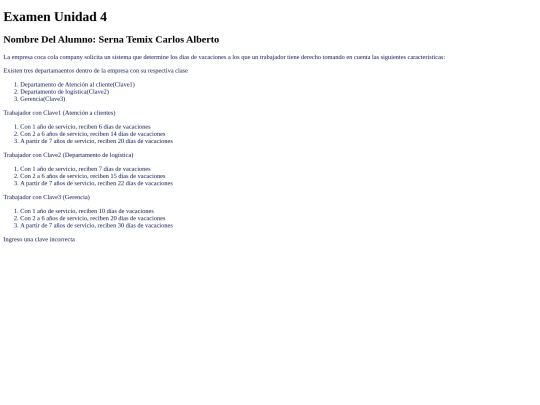 carlos/ejerciciosUnidad3/examen screenshot