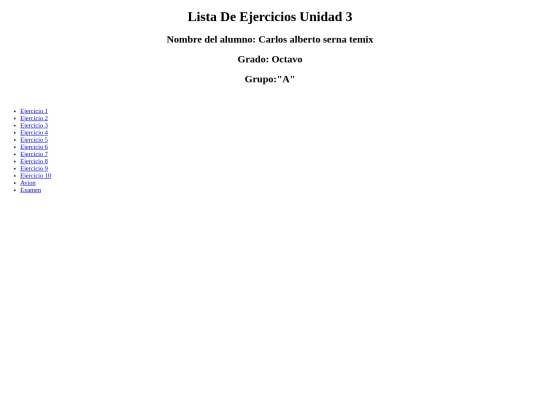 carlos/ejerciciosUnidad3/navegacion screenshot