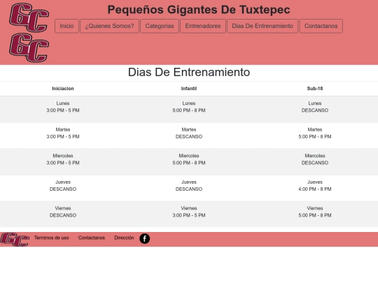 proyecto/dias screenshot