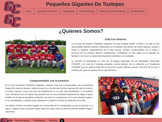 proyecto/quienes_somos screenshot