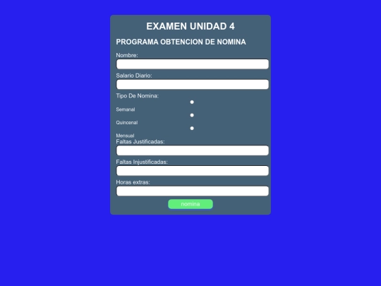 unidad4/EjercicioExamen screenshot
