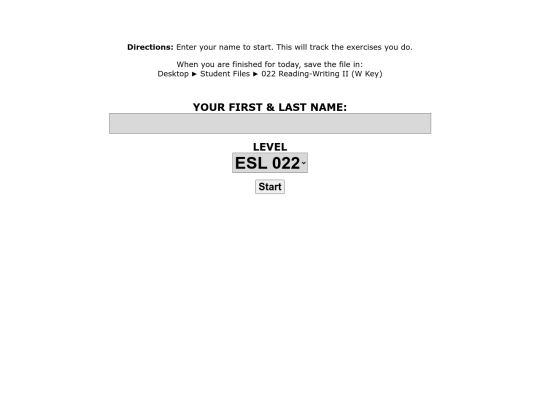 Labs/Start ed ending 022test screenshot