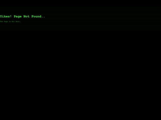 not_found screenshot