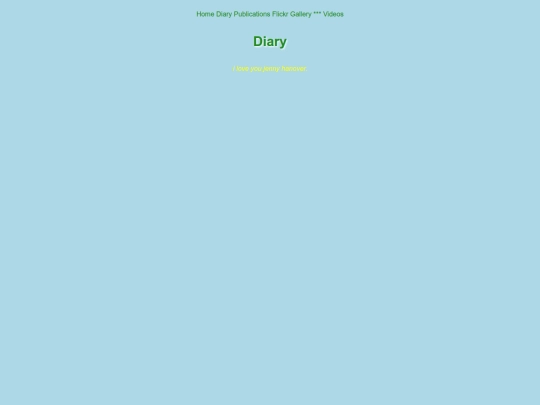 diary screenshot
