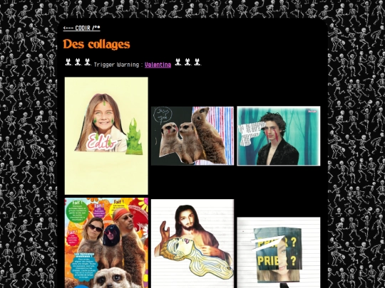 Collages screenshot