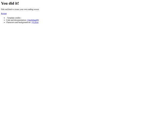 end screenshot