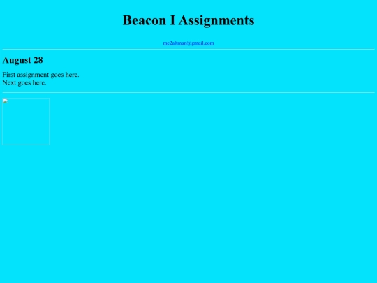 ABeacon1assign screenshot
