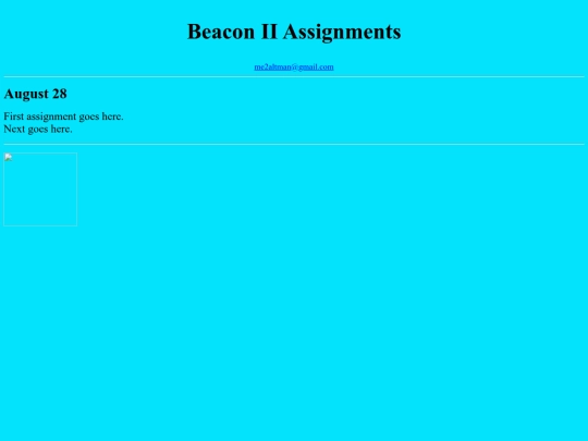 ABeacon2assign screenshot