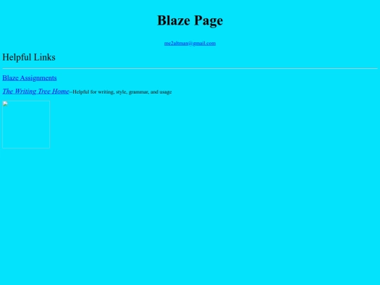 Blaze screenshot