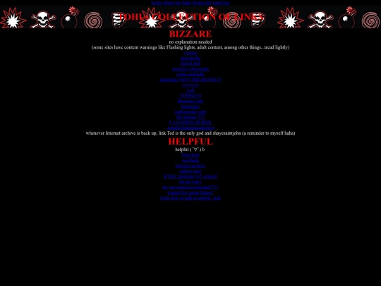 links screenshot