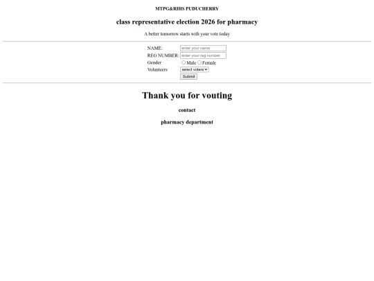 HTML /reg001 screenshot