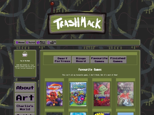 Shrine Pages/Games/favegames screenshot